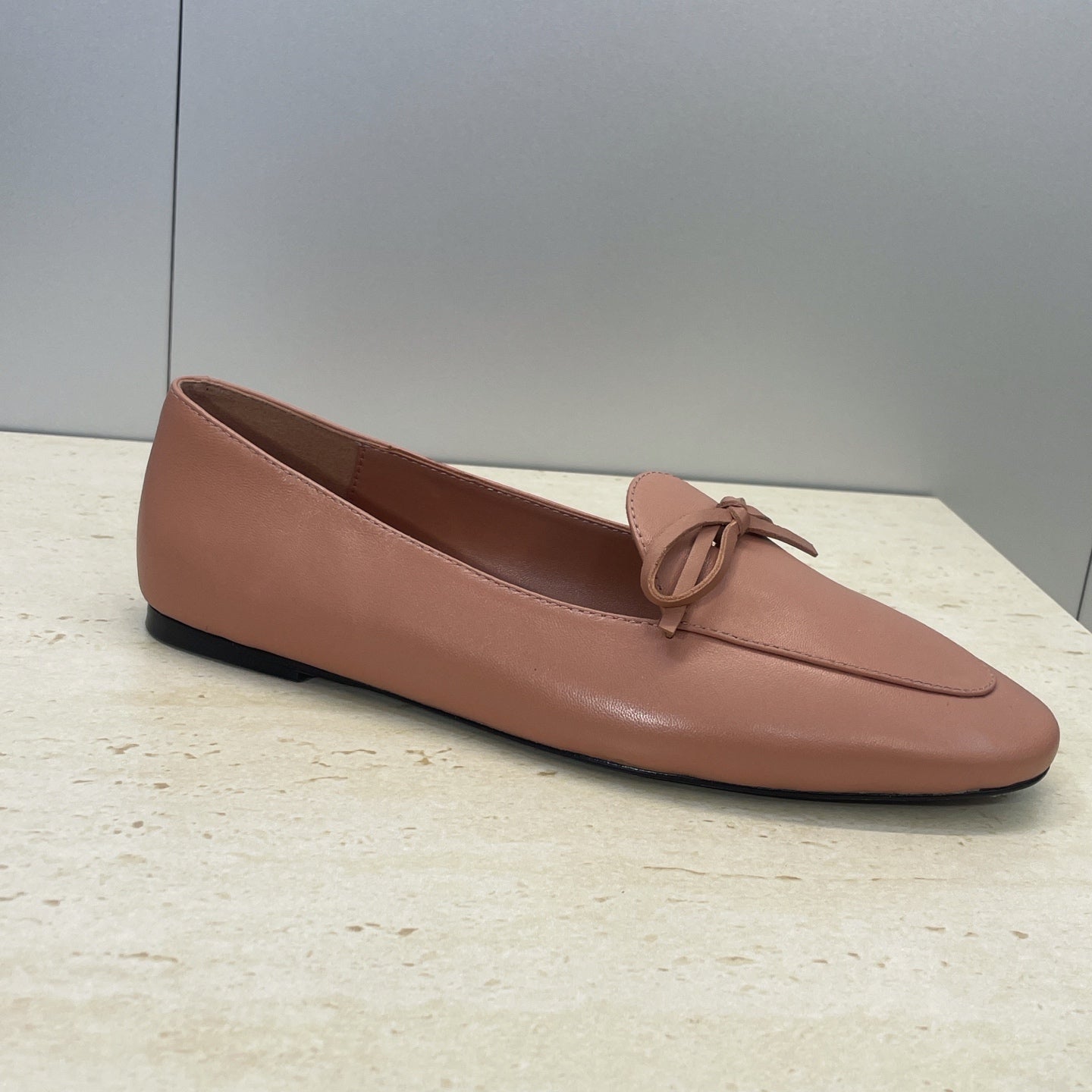 Celine 26 Loafers Dusty Pink Sheepskin 607726
