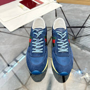 GG Men's Re-Motion Sneaker Blue Suede 733557