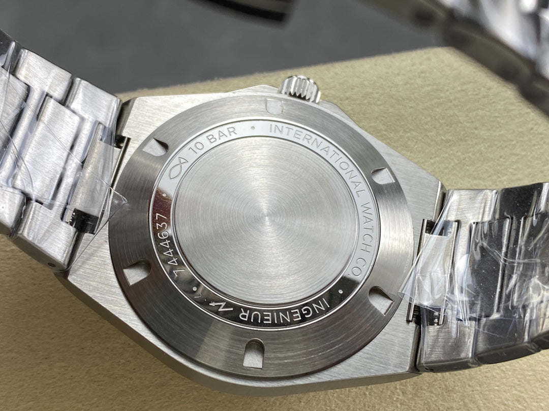 IWC Ingenieur 40mm Aqua Blue Dial Steel Case