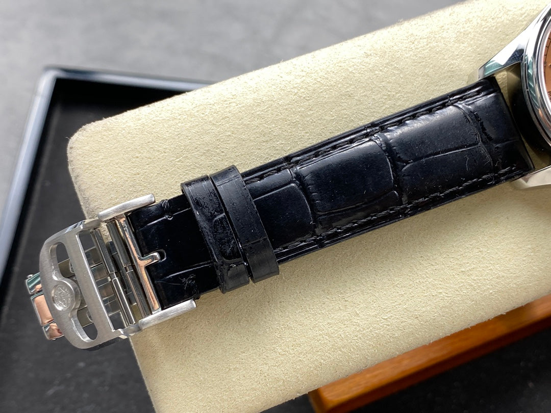 IWC Portuguese 40.4mm Opper-colored Dial Steel Case