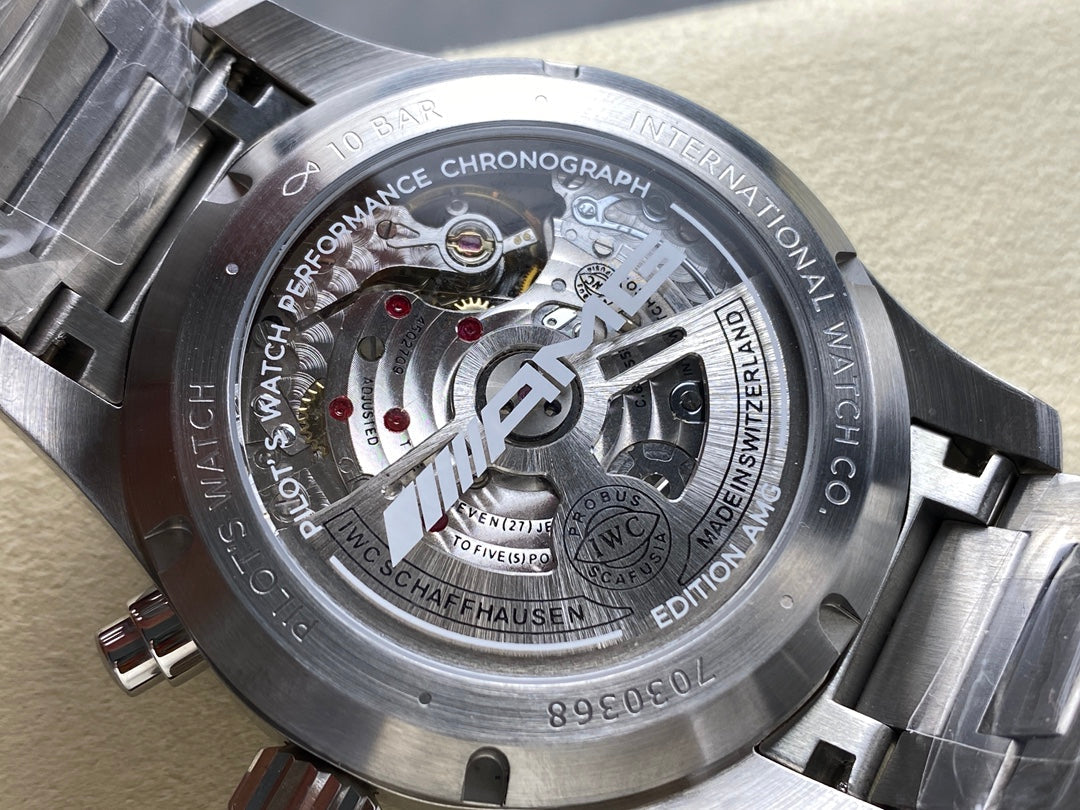 IWC Pilot 41mm Black Dial Steel Case