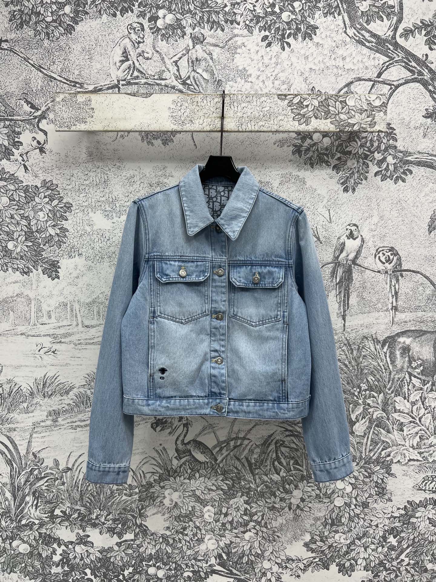CD 25 Denim Jacket Light Blue Cotton