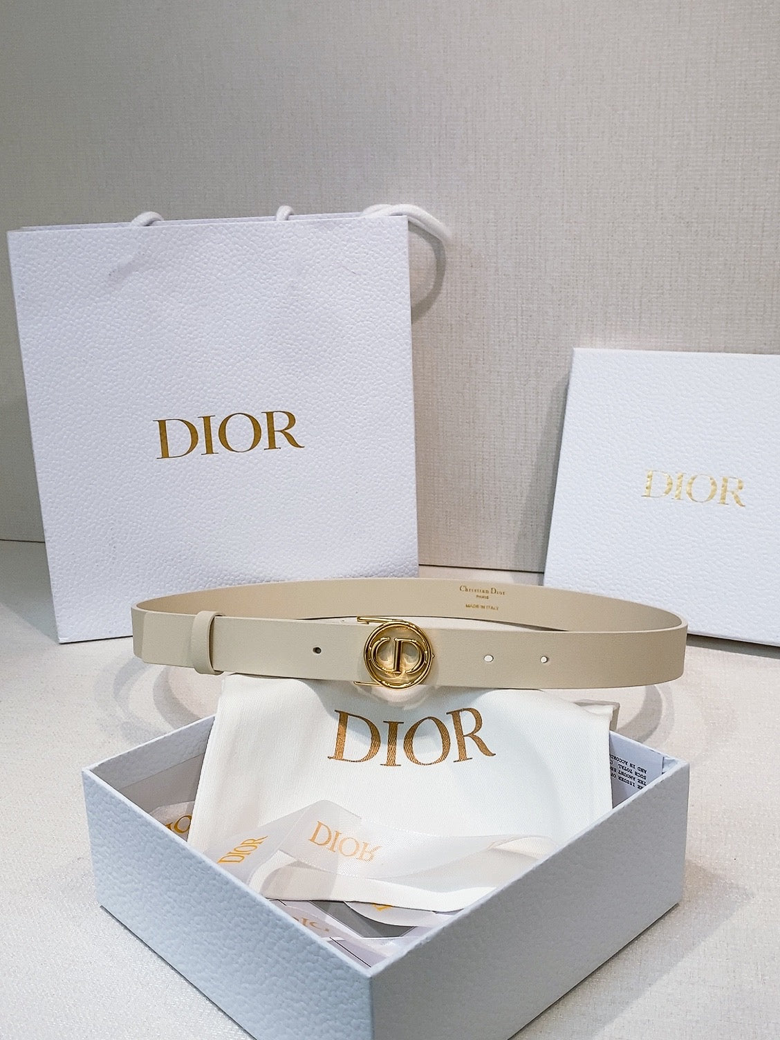 Dior Belt 25mm Smooth Calfskin 191471