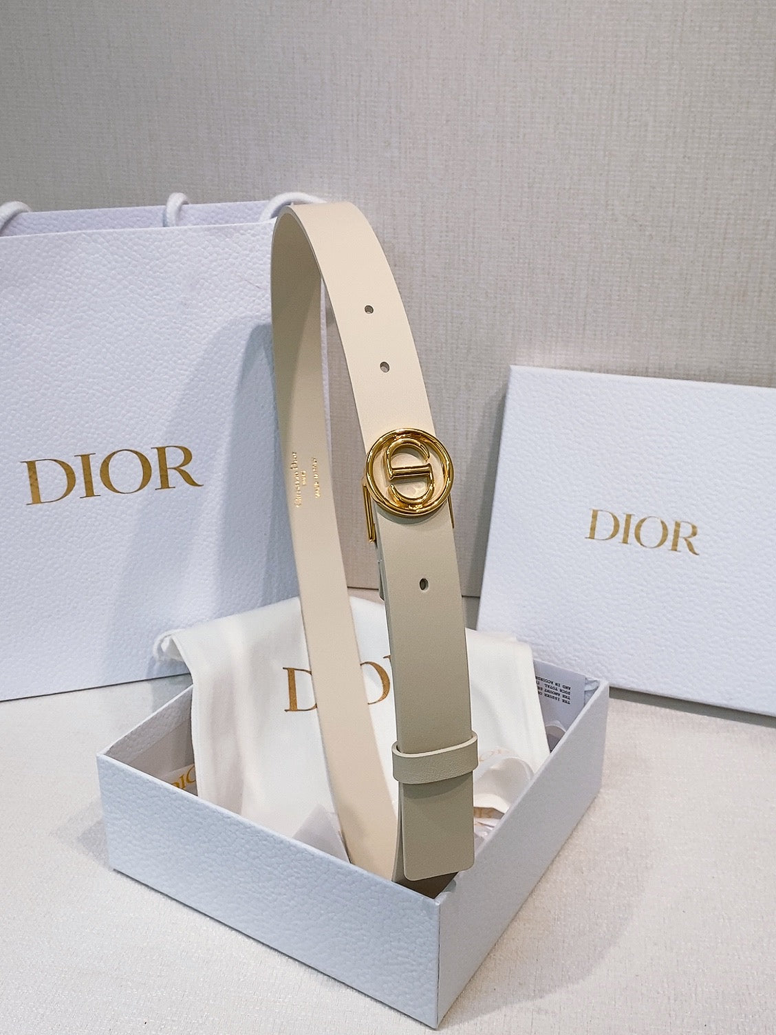 Dior Belt 25mm Smooth Calfskin 191471