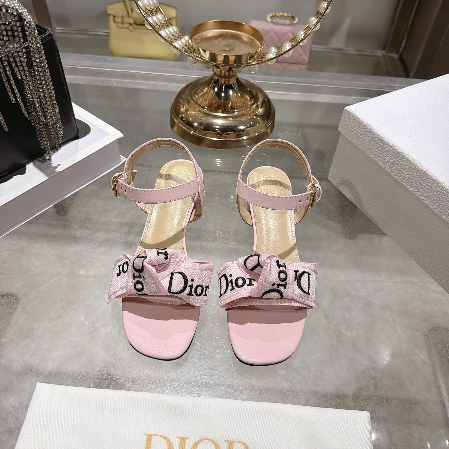 Dior 2026 J'Adior Sandal Fabric Leather 901715