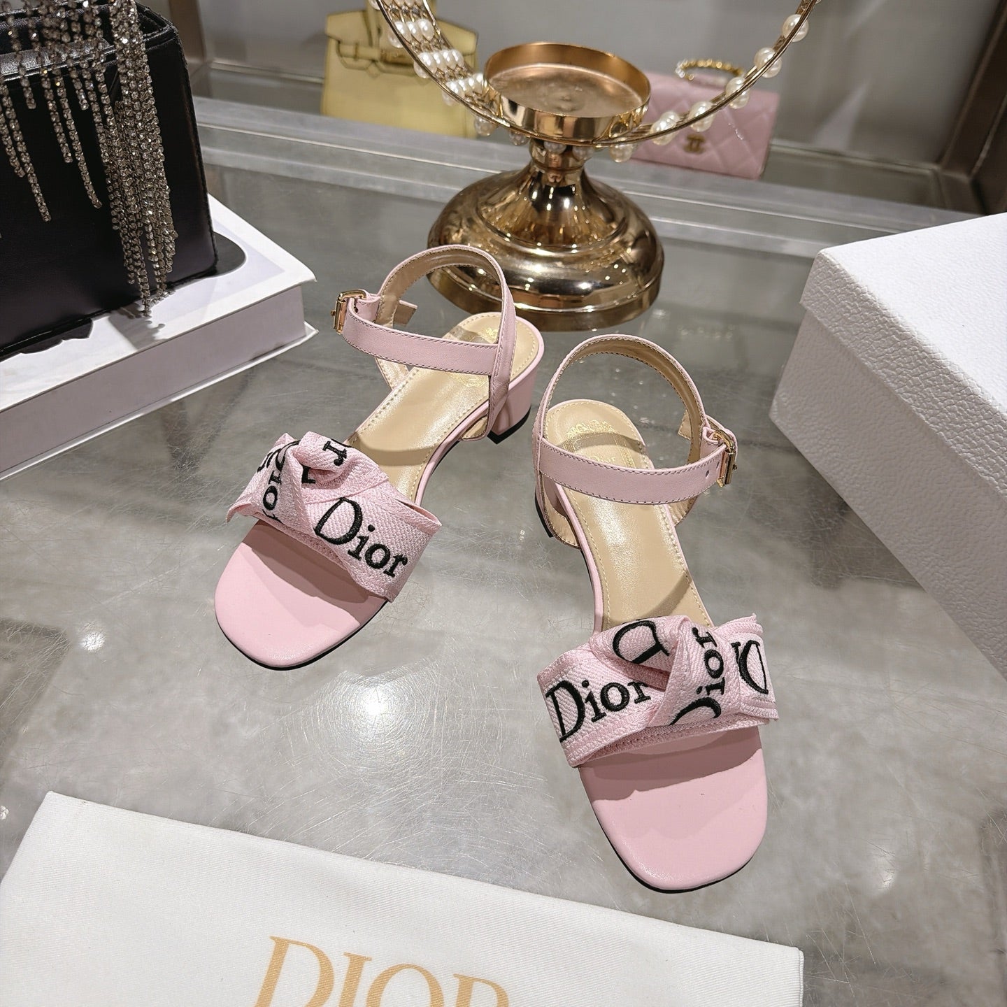 Dior 2026 J'Adior Sandal Fabric Leather 901715