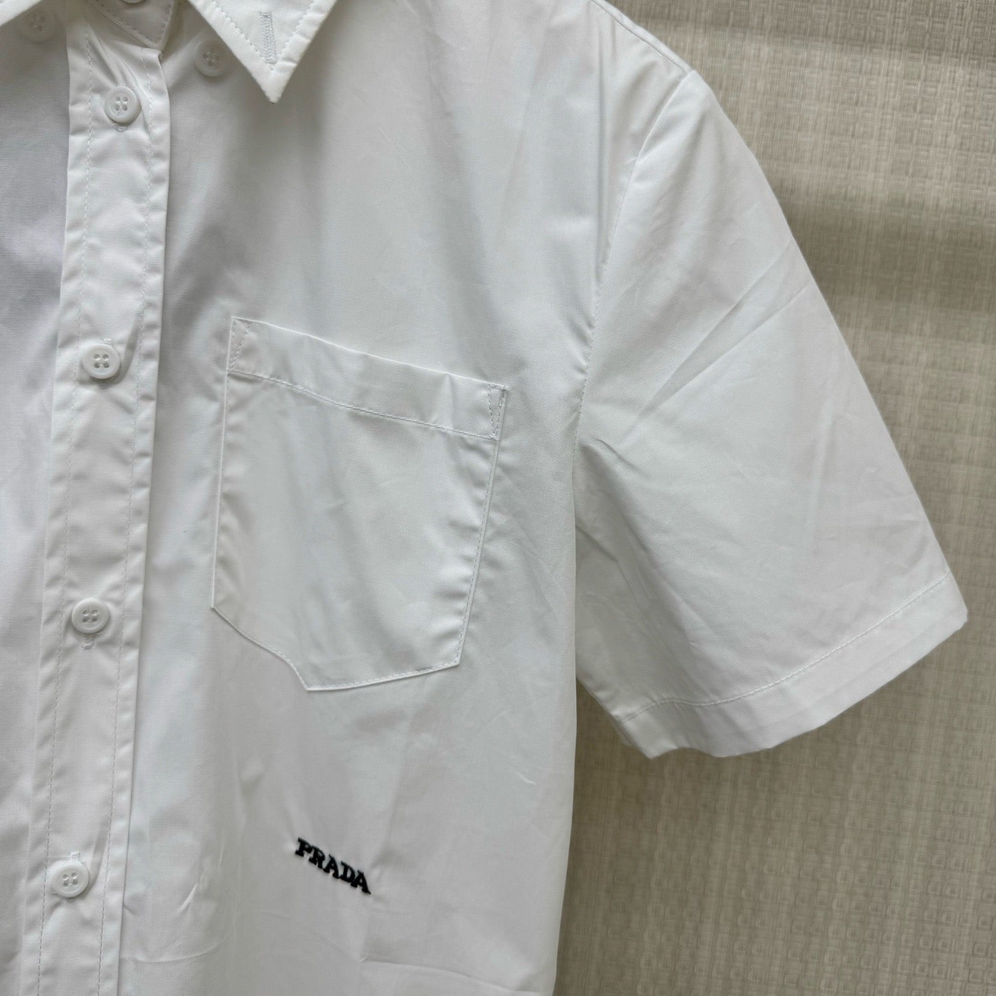 Prada 2026 Shirt White Cotton 399169