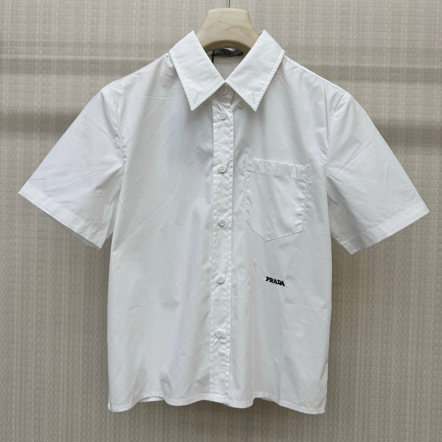 Prada 2026 Shirt White Cotton 399169