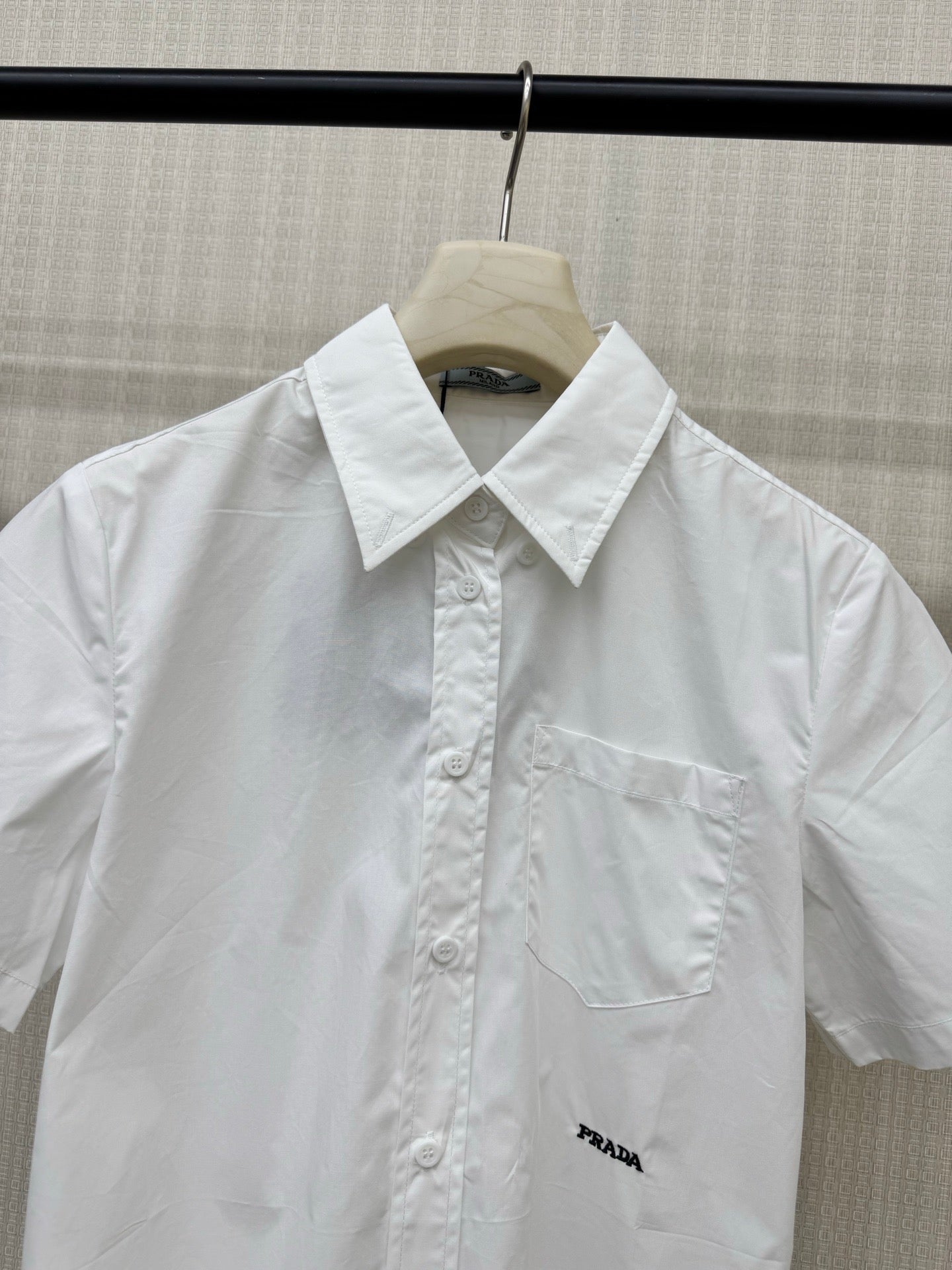Prada 2026 Shirt White Cotton 399169