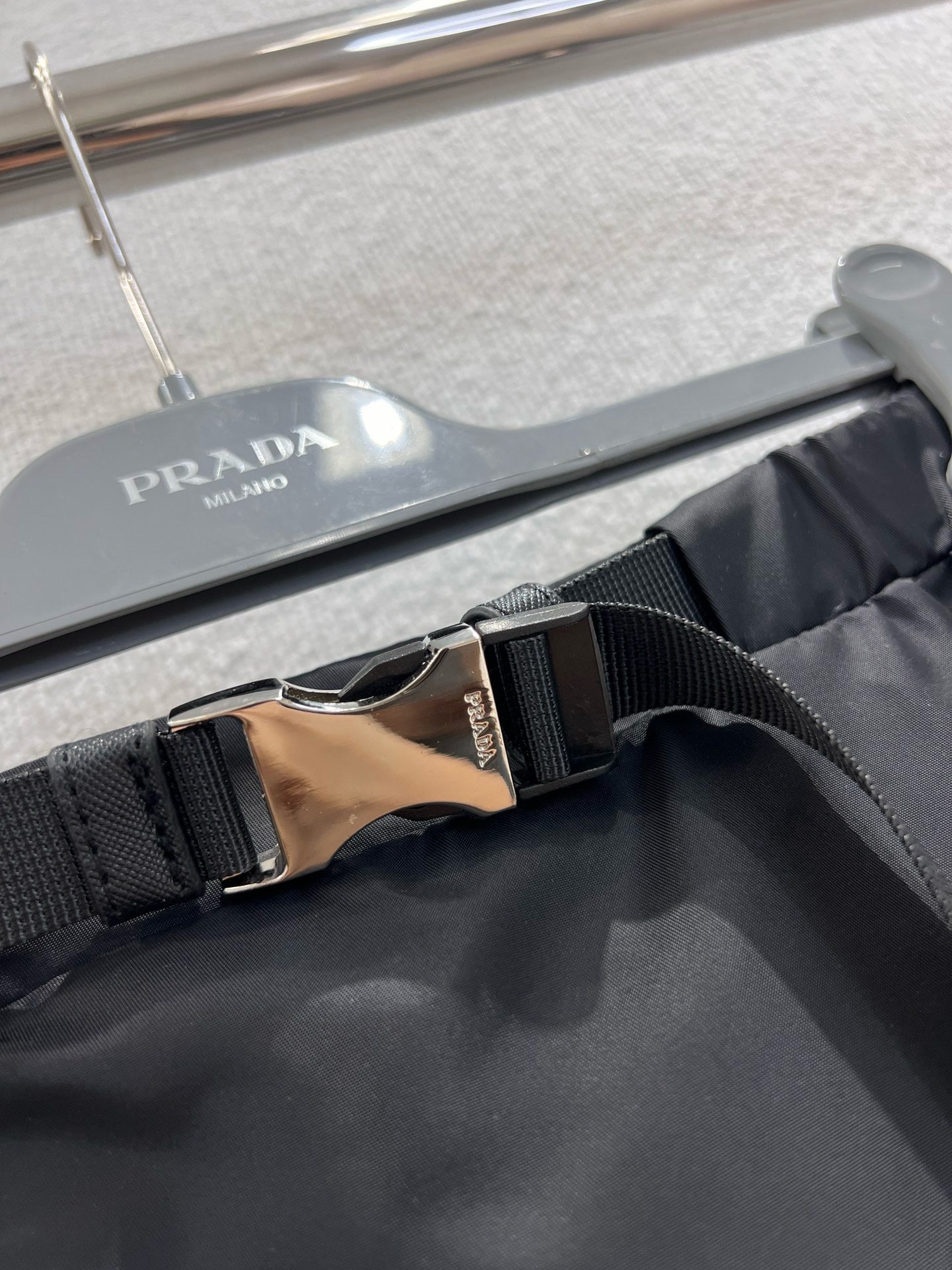 Prada 2026 Short Skirt Black Polyamide 399153