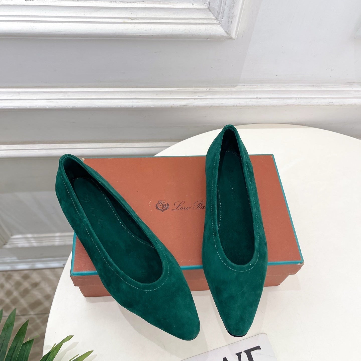 LP 26SS Ballet Flats Suede 587577