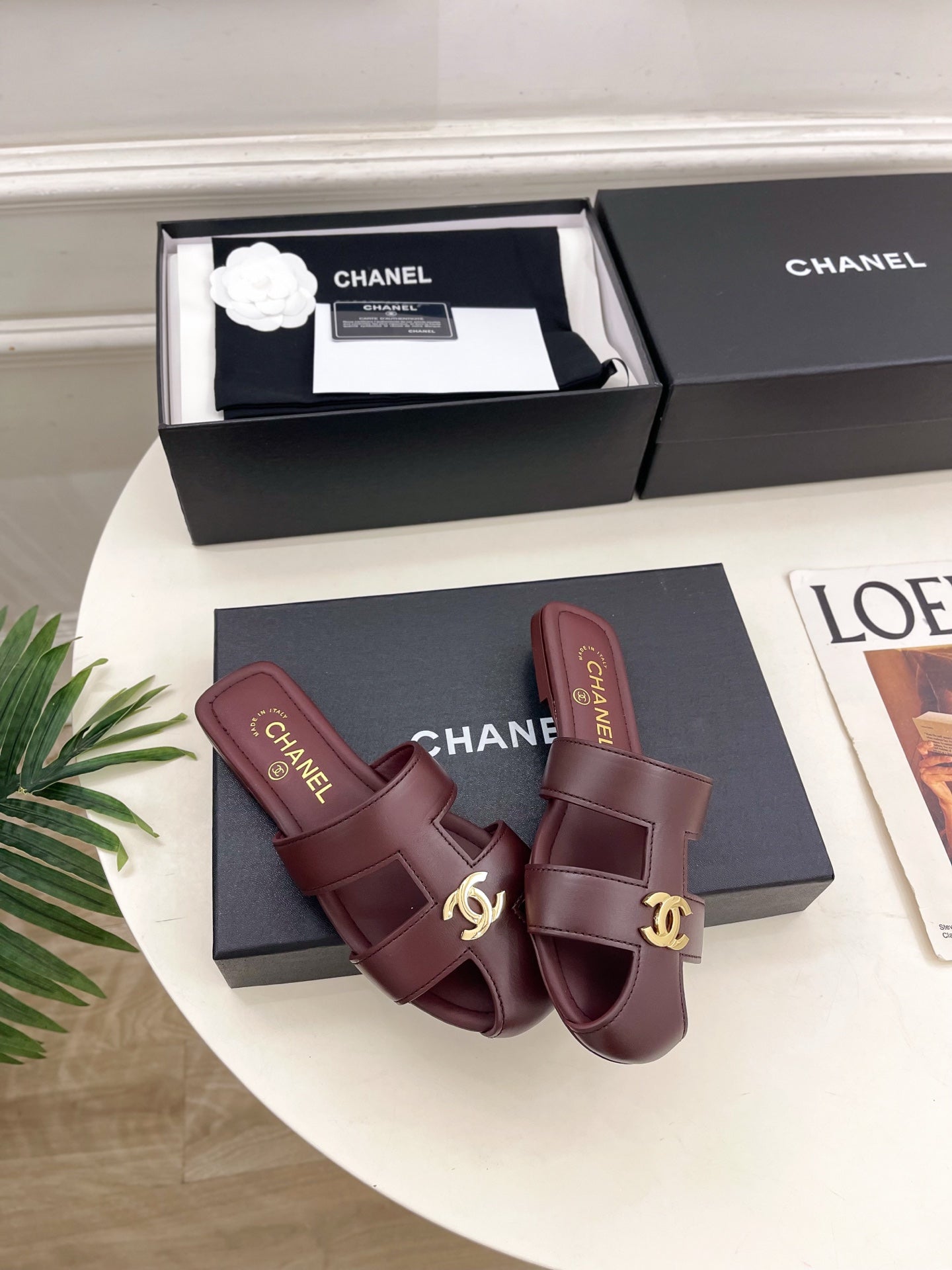 Chanel 2026 Flat Sandals Lambskin Sheepskin 831399