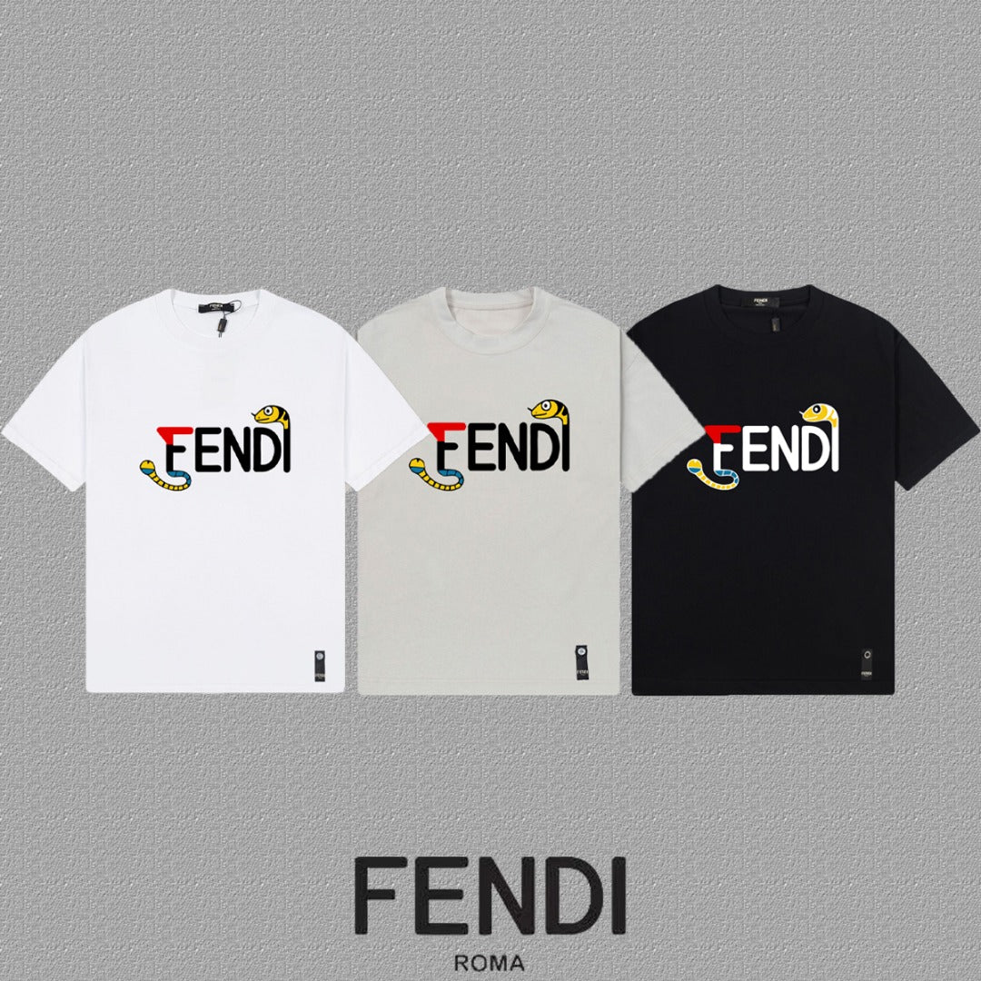 Fendi 2026 Men's Short-Sleeve T-Shirt Cotton 806081