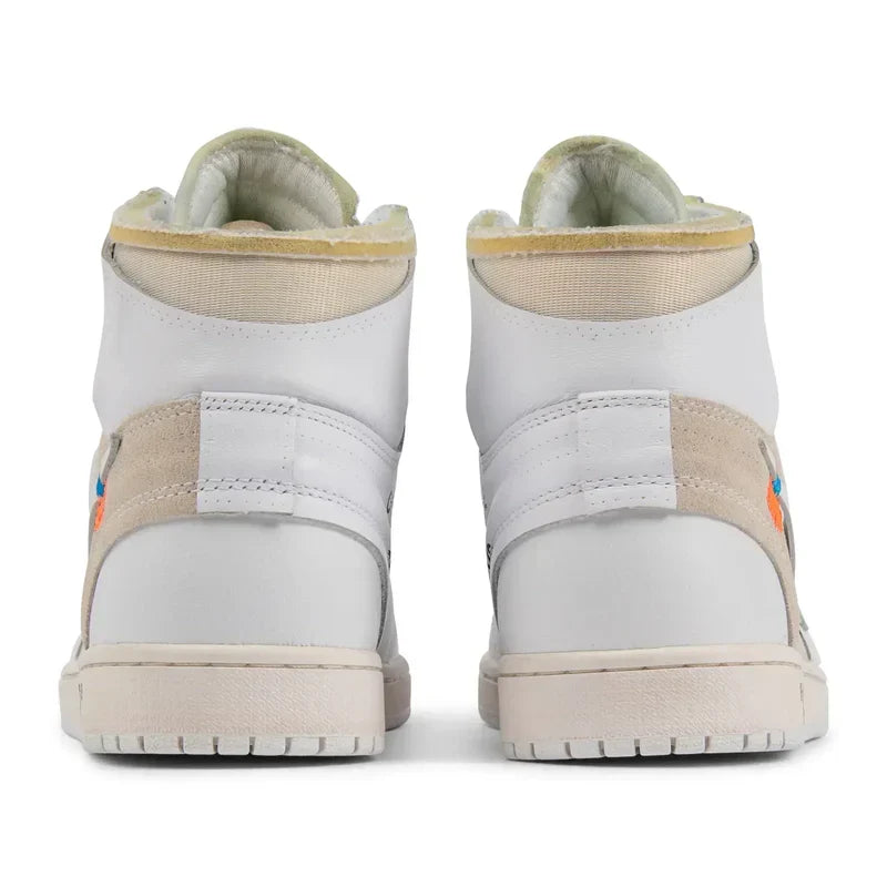 Off-White x Air Jordan 1 Retro White Beige Leather