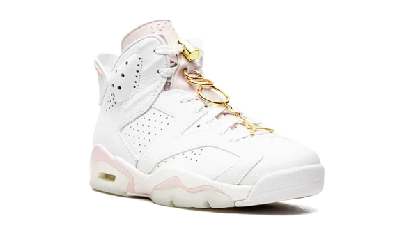Nike Air Jordan 6 Retro White Pastel Pink Cowhide