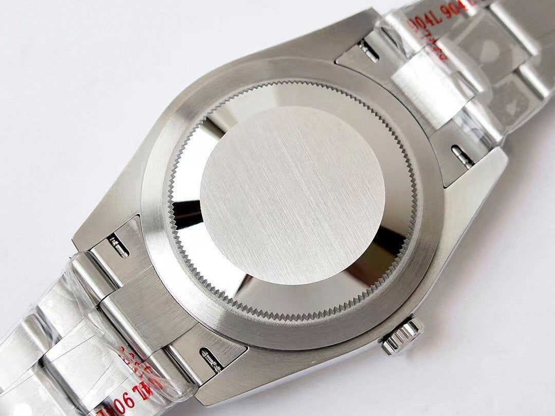 OYSTER PERPETUAL 41 STAINLESS STEEL BLACK DIAL