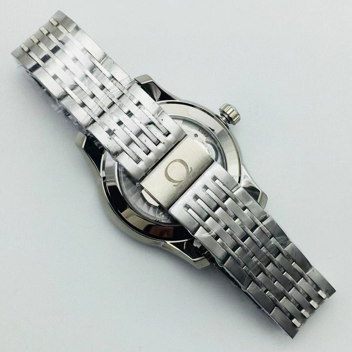DEVILLE HOUR VISION CO-AXIAL STAINLESS STEEL BLUE DIAL